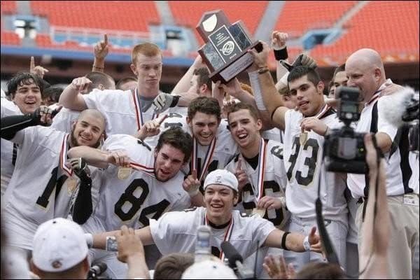 Plant High School state championship celebration