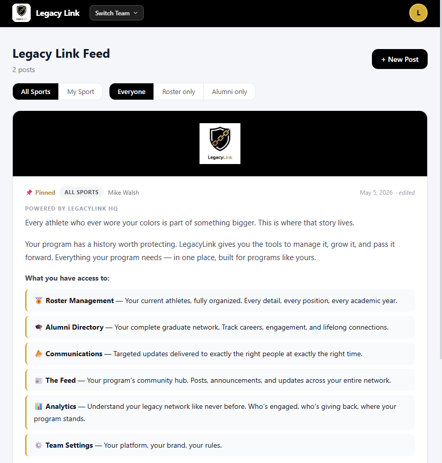 Program News Feed
